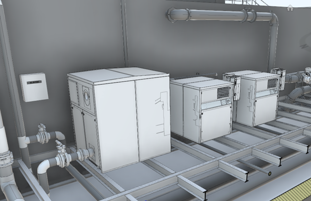 Plant revit model