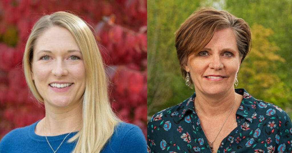 Molly Alar and Stacy Patterson