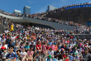 Crowd 2026 FIFA World Cup match in Seattle